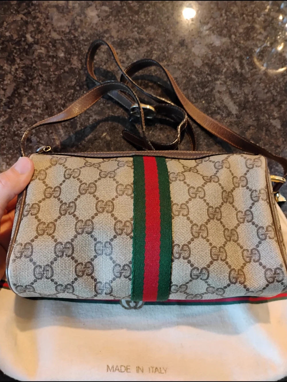Vintage Gucci Sherry Line  89 02 018 OBO